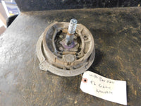 1999 Kawasaki Bayou 220 Left Front Spindle - Brake Backing Plate