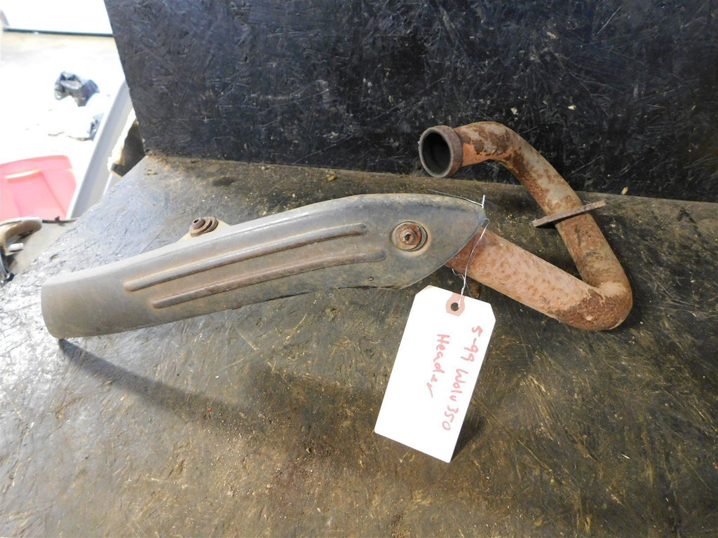 1999 Yamaha Wolverine 350 Header Pipe Exhaust