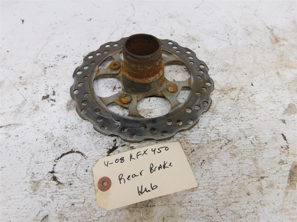 2008 Kawasaki KFX 450 Rear Brake Rotor Hub