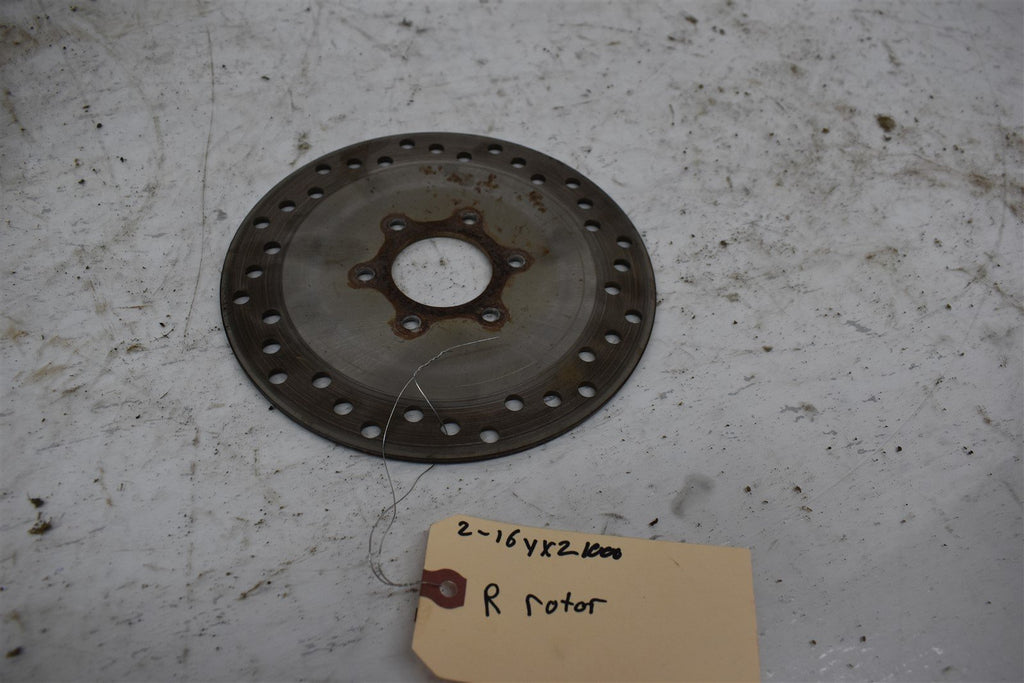 2016 Yamaha YXZ 1000R Rear Brake Rotor