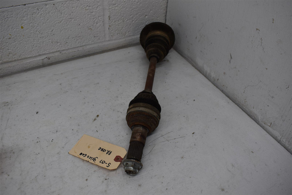 2007 Yamaha Grizzly 660 Right Rear Axle