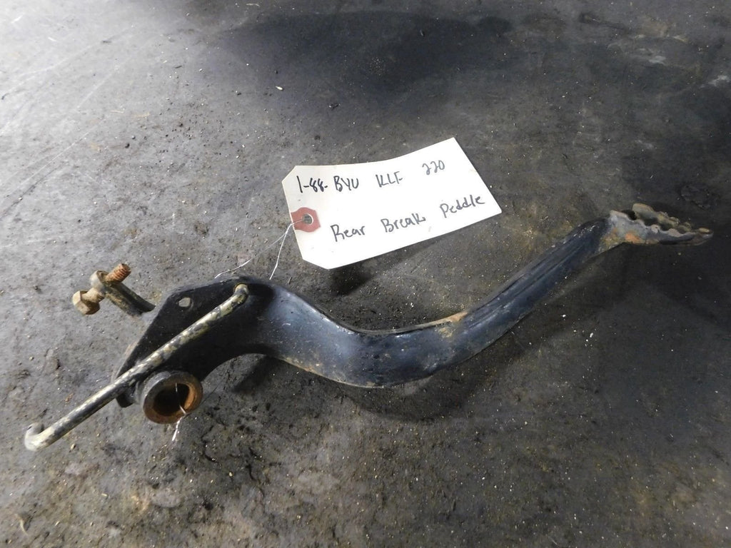1988 Kawasaki Bayou KLF220 2x4 Rear Brake Pedal