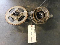 1996 Kawasaki KE100 Rear Brake Hub