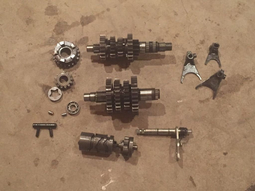 Can am ds 450x transmission 2008