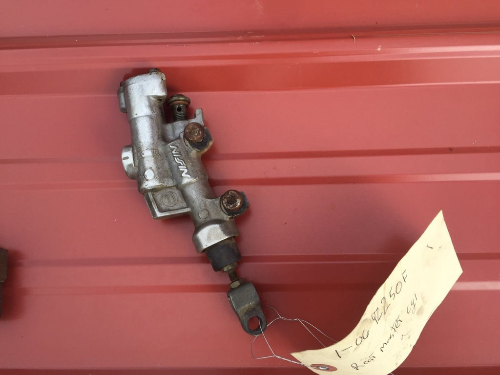 2006 Yamaha YZ250F Rear Master Cylinder 1C3-2583V-00-00