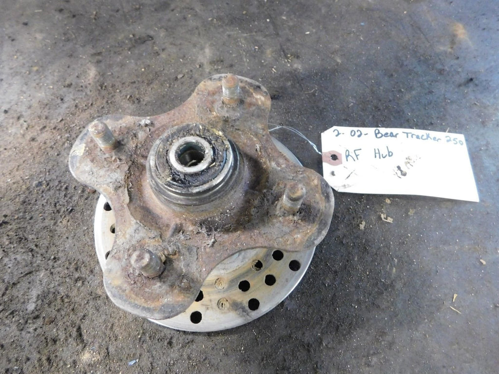 2002 Yamaha Bear Tracker 250 2x4 Right Front Wheel Hub 4XE-F5111-10-00