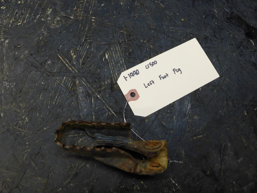 1990 Honda CR500 Left Foot Peg