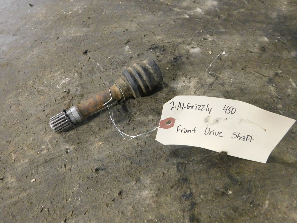 2014 Yamaha Grizzly 450 4x4 Front Drive Shaft