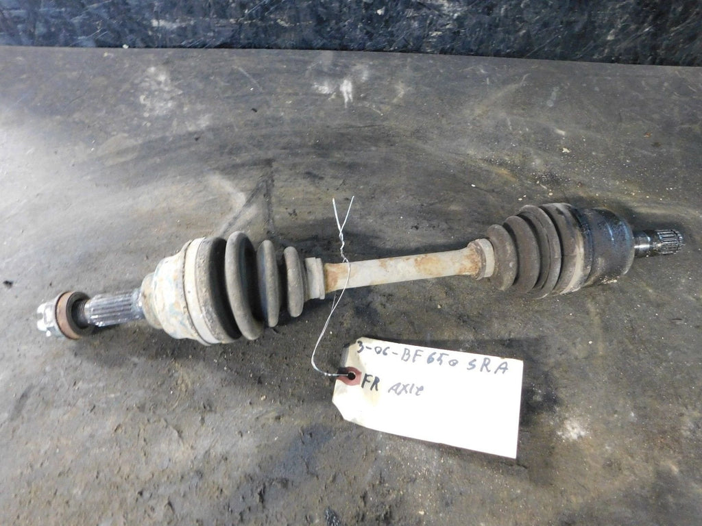 2006 Kawasaki Brute Force 650SRA Right Front Axle
