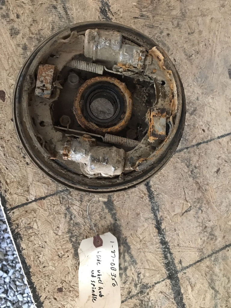 1987 Yamaha Big Bear 350 Left Front Spindle & Brake