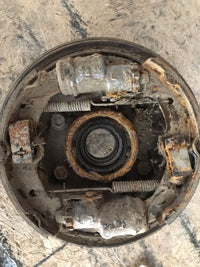 1987 Yamaha Big Bear 350 Left Front Spindle & Brake