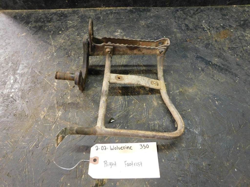 2002 Yamaha Wolverine 350 4x4 Right Foot Rest