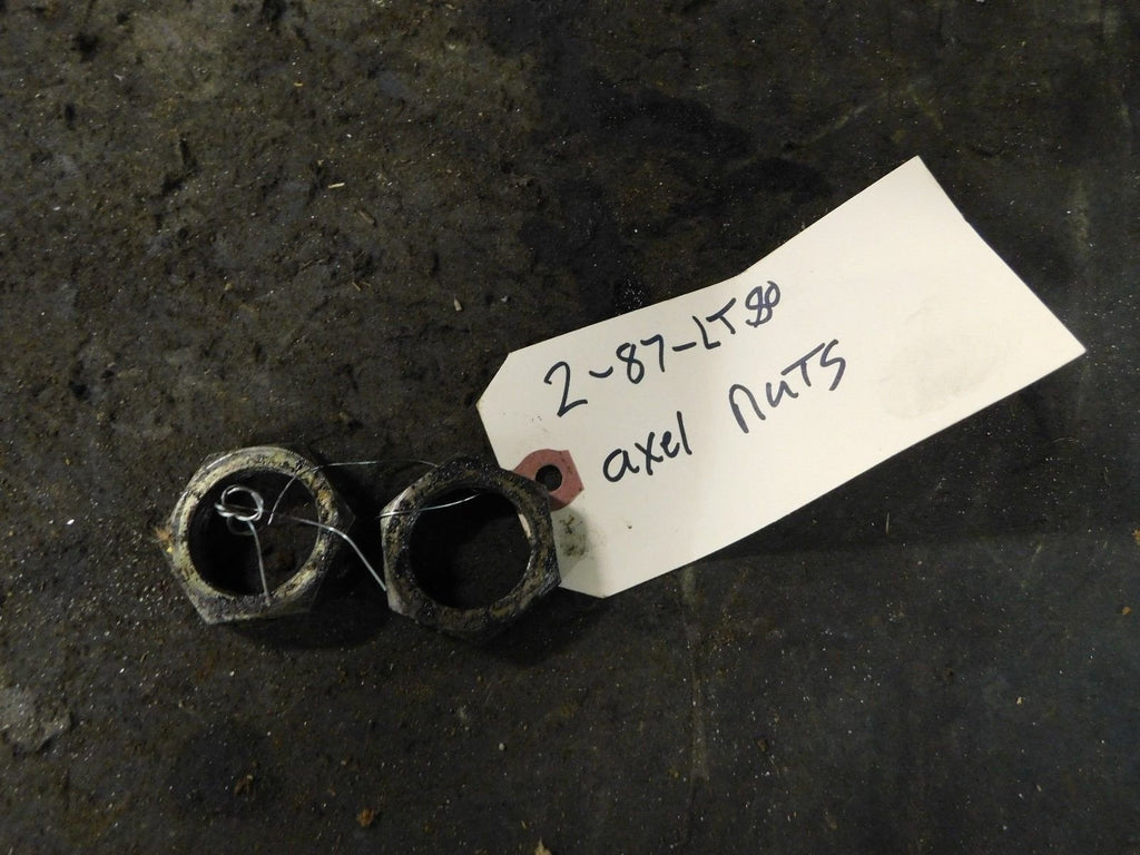 1987 Suzuki LT80 Axle Nuts