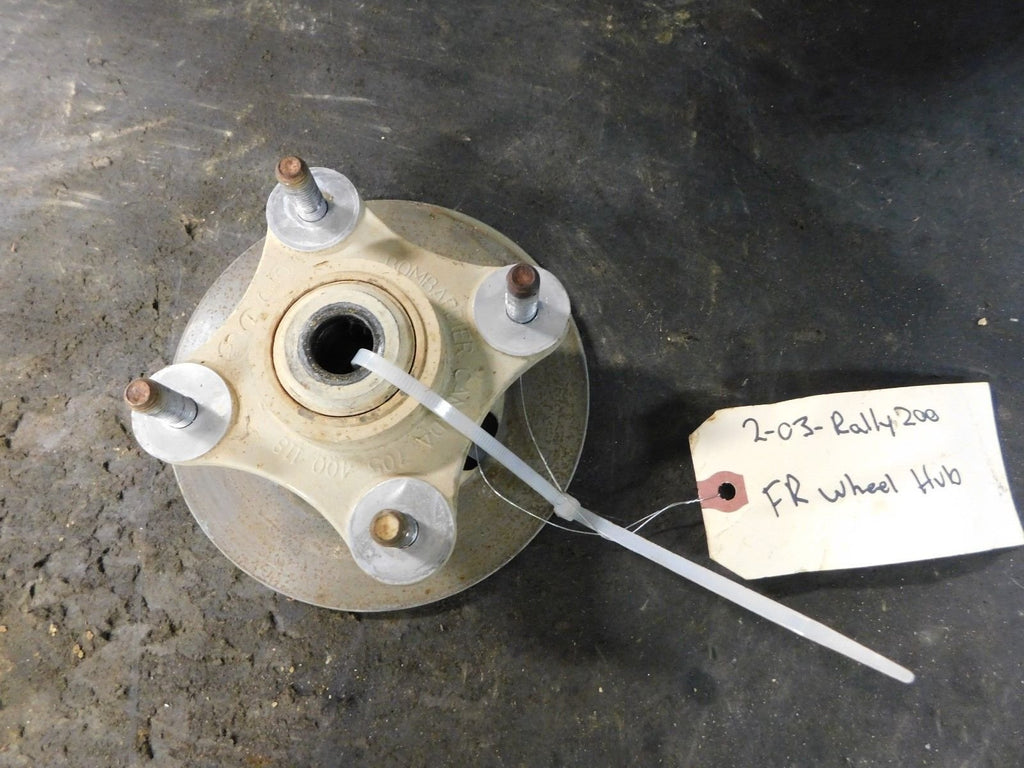 2003 Can Am Bombardier Rally 200 2x4 Right Front Wheel Hub