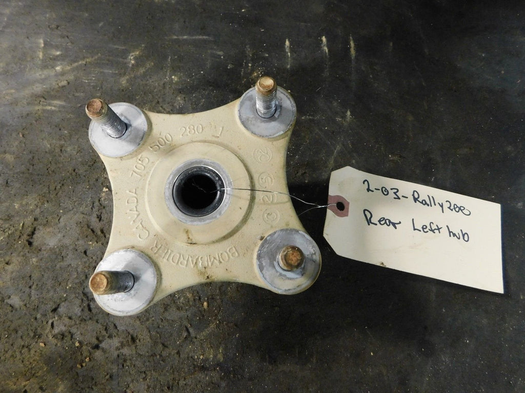 2003 Can Am Bombardier Rally 200 2x4 Left Rear Wheel Hub