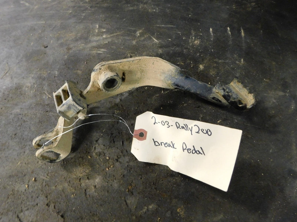 2003 Can Am Bombardier Rally 200 2x4 Rear Brake Pedal