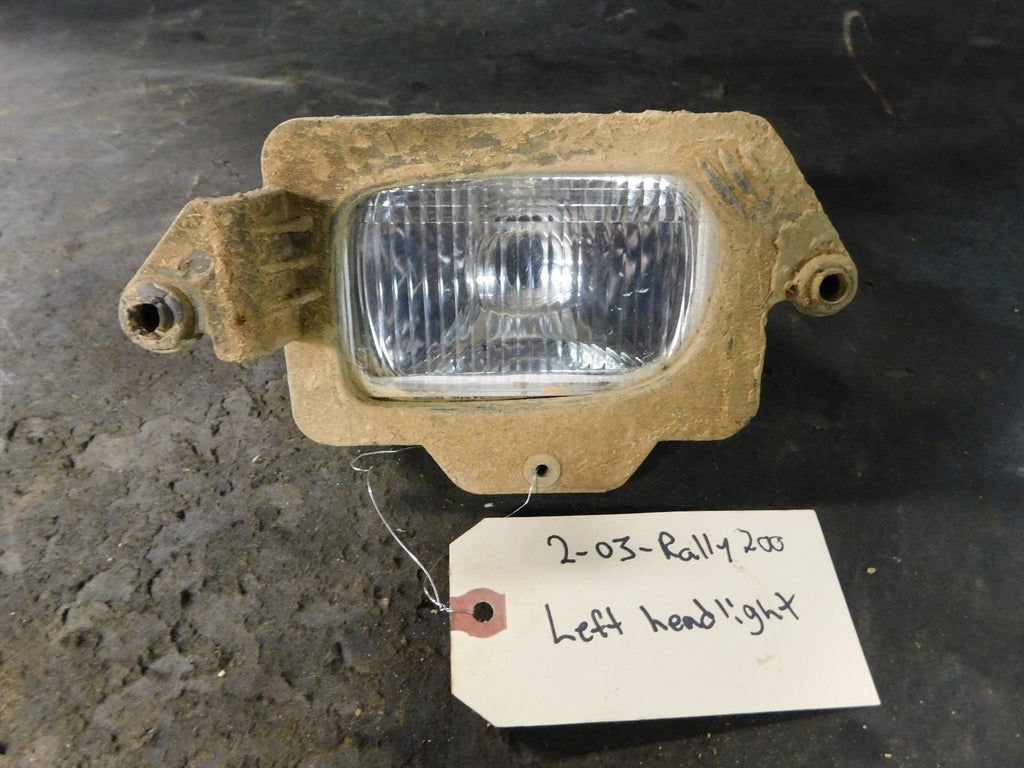 2003 Can Am Bombardier Rally 200 2x4 Left Headlight
