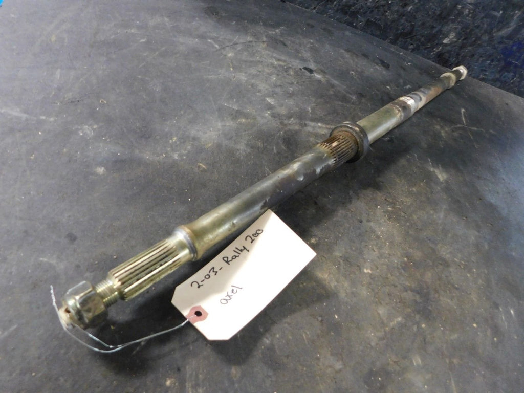 2003 Can Am Bombardier Rally 200 2x4 Rear Axle