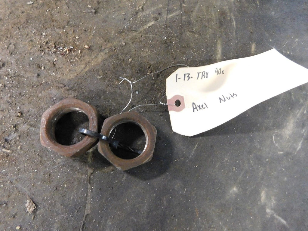 2013 Honda TRX90X Axle Nuts