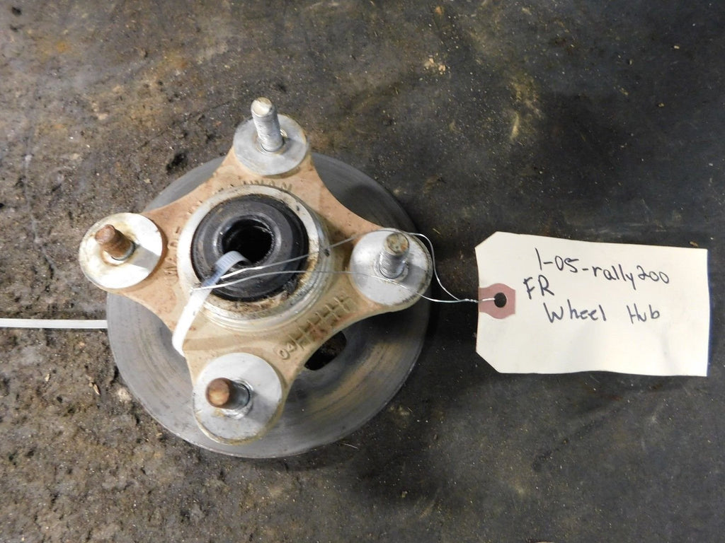 2005 Can Am Bombardier Rally 200 2x4 Right Front Wheel Hub