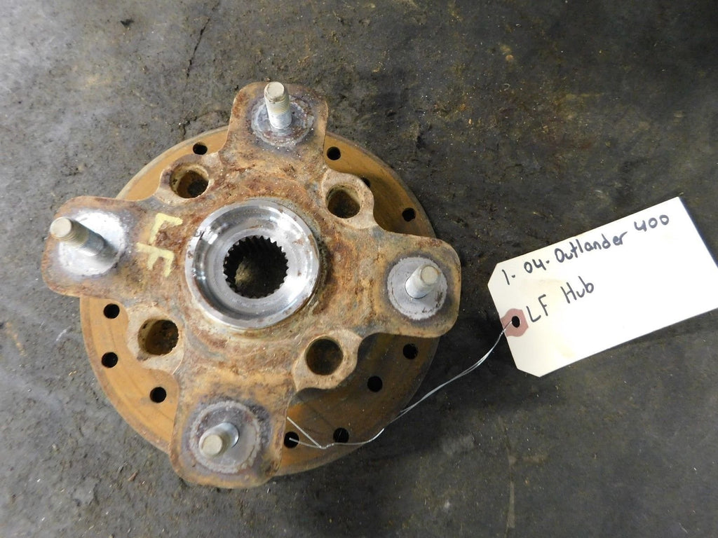 2004 Can Am Outlander 400 2x4 Left Front Hub