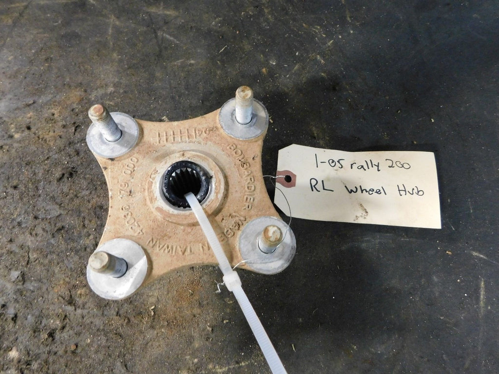 2005 Can Am Bombardier Rally 200 2x4 Left Rear Wheel Hub