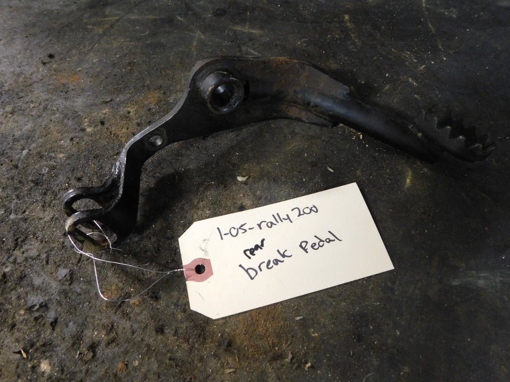 2005 Can Am Bombardier Rally 200 2x4 Rear Brake Pedal