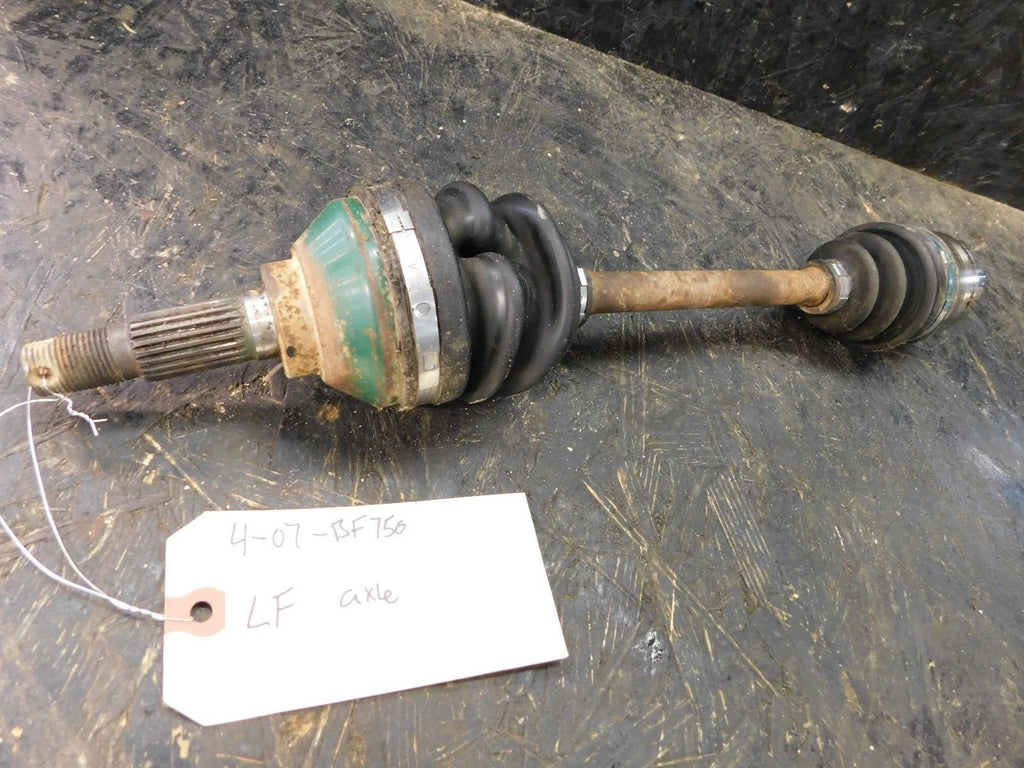 2007 Kawasaki Brute Force 750 Left Front Axle