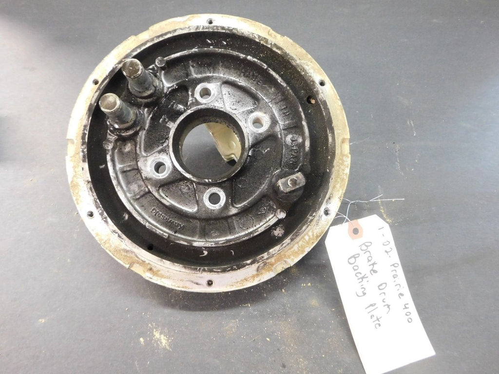 2002 Kawasaki Prairie 400 4x4 Brake Drum Backing Plate