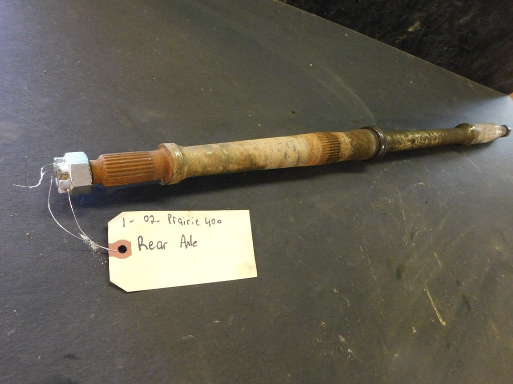 2002 Kawasaki Prairie 400 4x4 Rear Axle