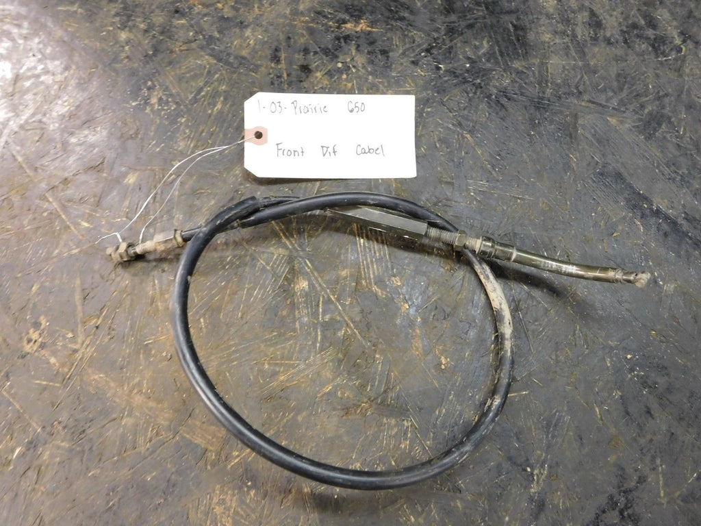 2003 Kawasaki Prairie 650 4x4 Front Differential Lock Cable