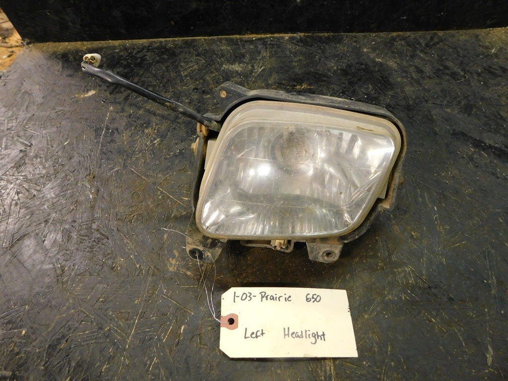 2003 Kawasaki Prairie 650 4x4 Left Headlight