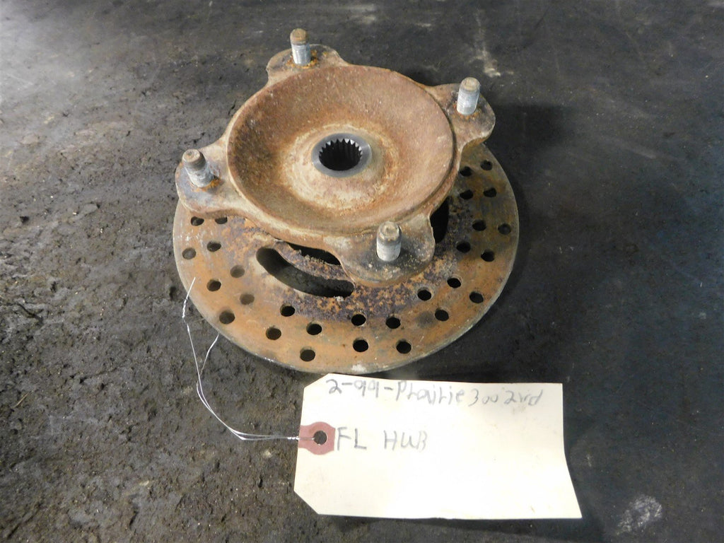 1999 Kawasaki Prairie 300 2x4 Left Front Wheel Hub
