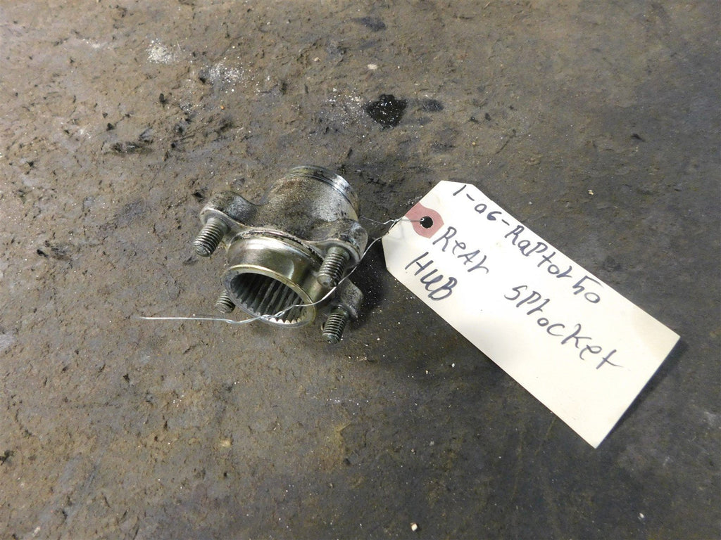 2006 Yamaha Raptor 50 Rear Sprocket Hub