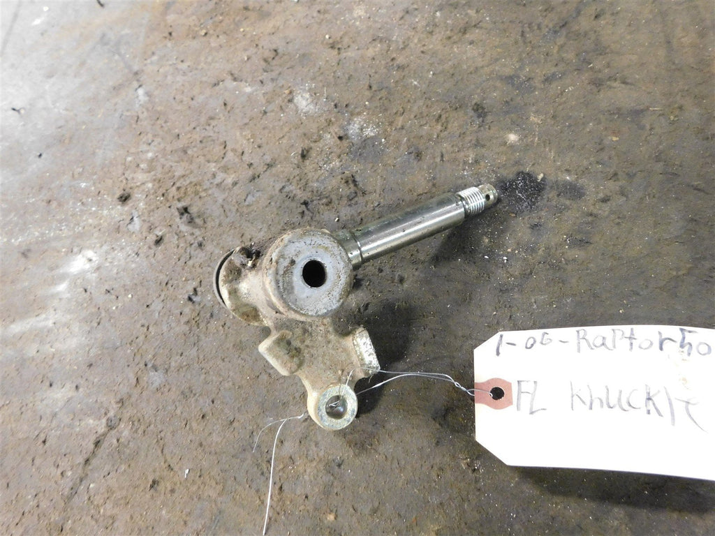 2006 Yamaha Raptor 50 Left Front Spindle
