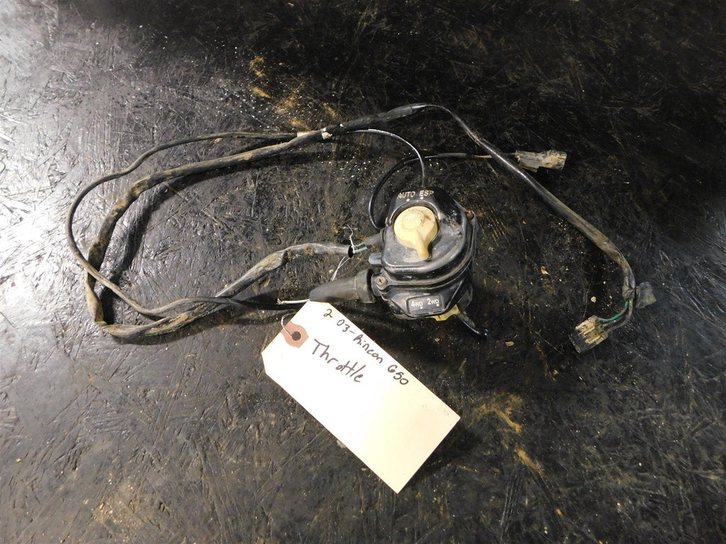 2003 Honda Rincon 650 Throttle & 4wd Switch