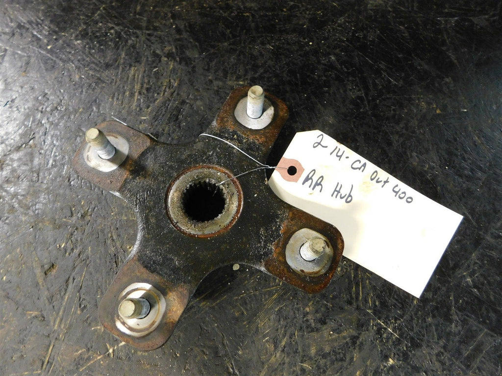 2014 Can Am Outlander 400 4x4 Right Rear Wheel Hub