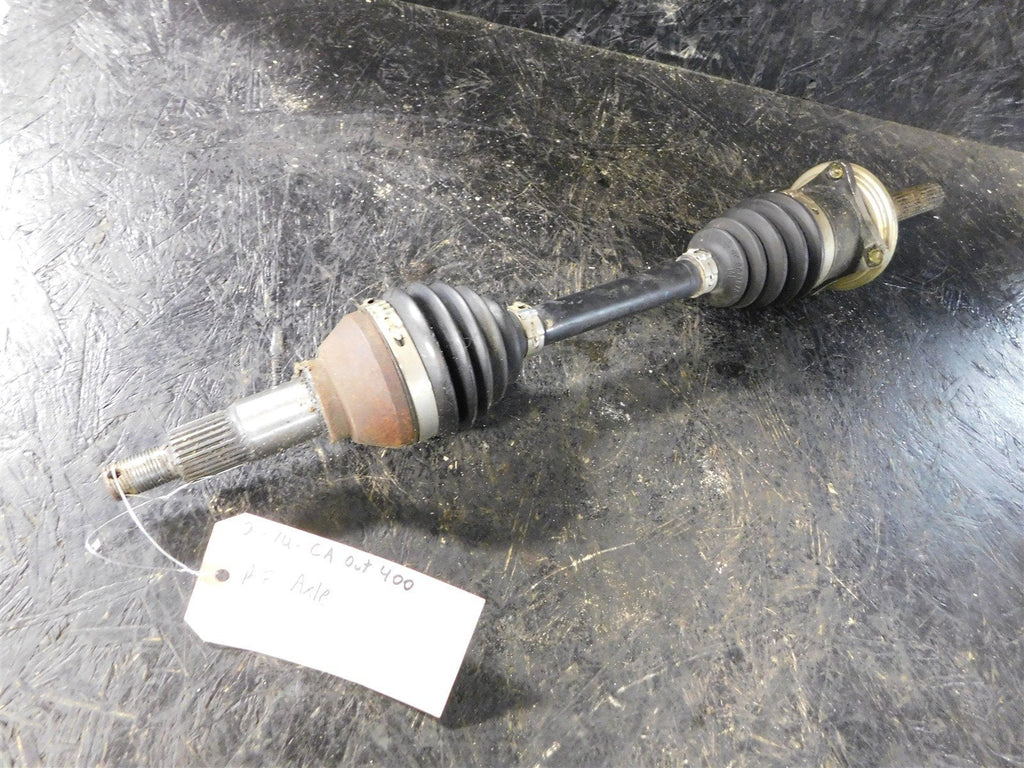 2014 Can Am Outlander 400 4x4 Right Front Axle