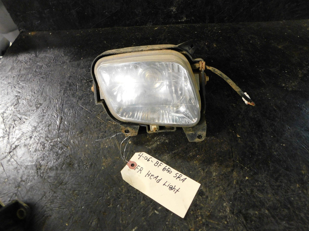 2006 Kawasaki Brute Force 650SRA Right Front Headlight w/ Bucket