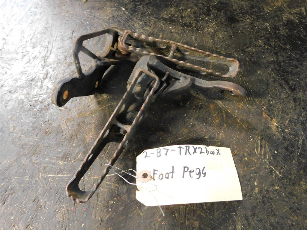 1987 Honda TRX250x Foot Pegs