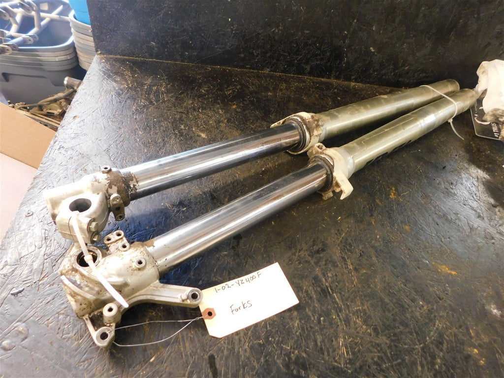 2002 Yamaha YZ400F Forks