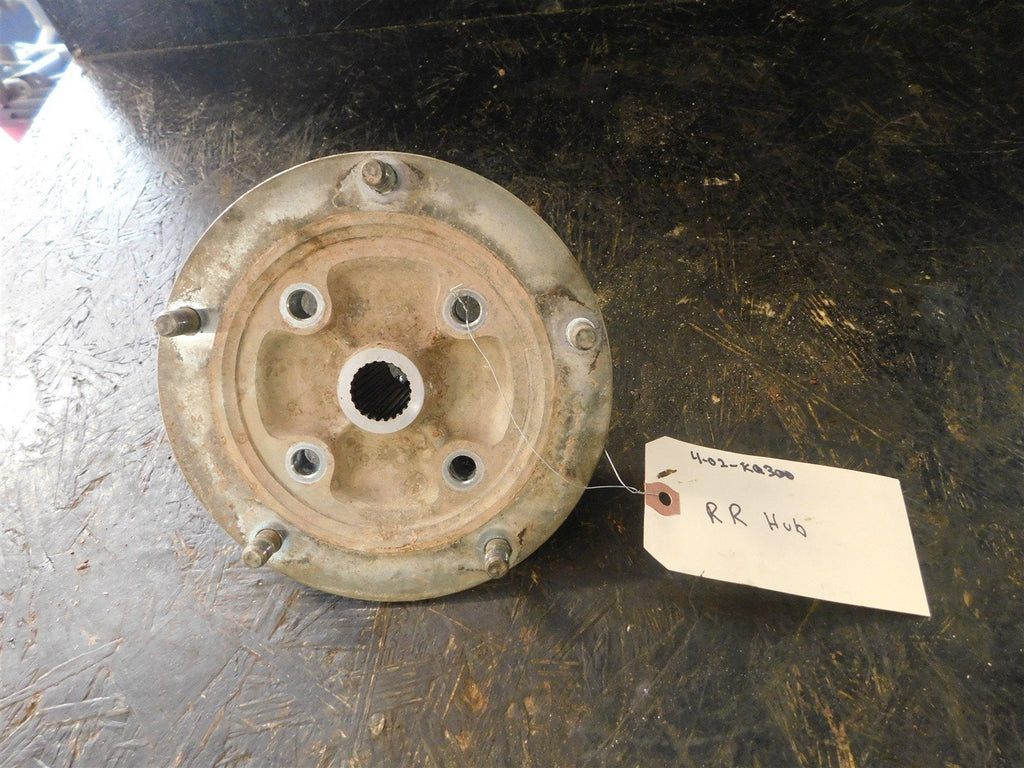 2002 Suzuki King Quad 300 4x4 Right Rear Wheel Hub