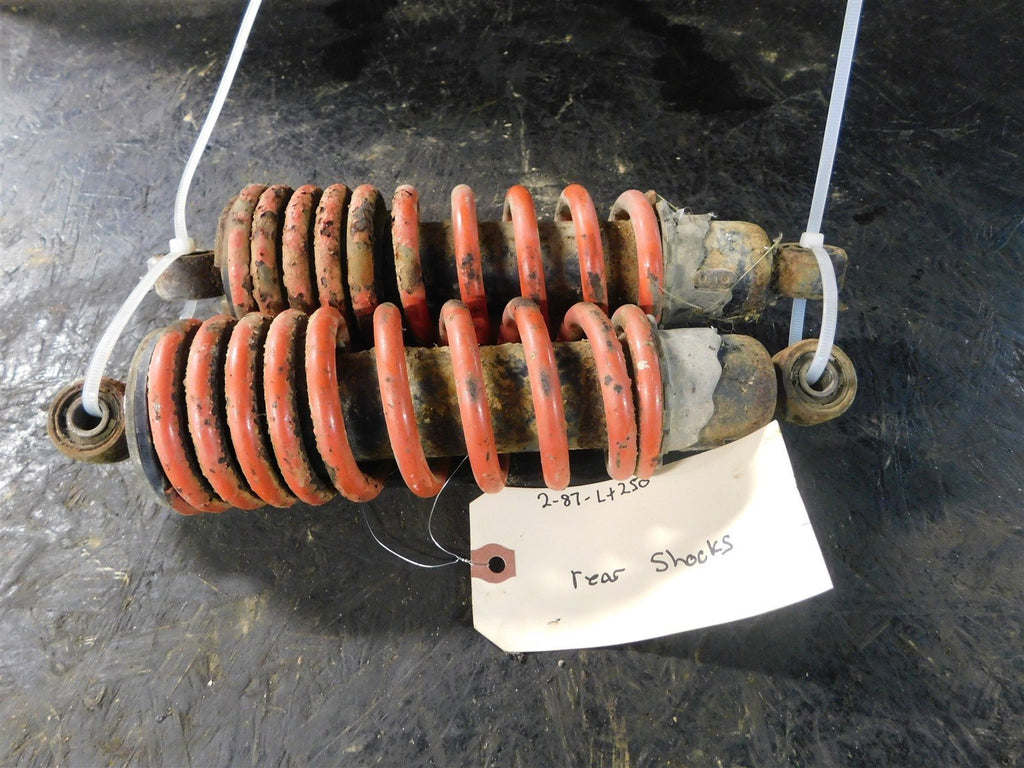 1987 Suzuki LT250 Quadrunner 4x4 Rear Shocks