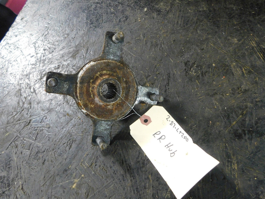 1987 Suzuki LT250 Quadrunner 4x4 Right Rear Wheel Hub