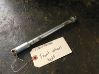 1981 Kawasaki CSR1000 Front Wheel Bolt