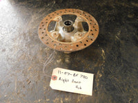 2007 Kawasaki Brute Force 750 Right Front Wheel Hub