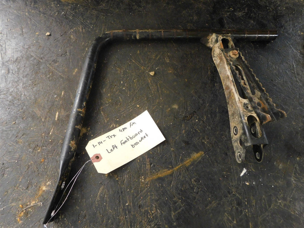 2014 Honda TRX 420 FM 4x4 Left Foot Board Bracket