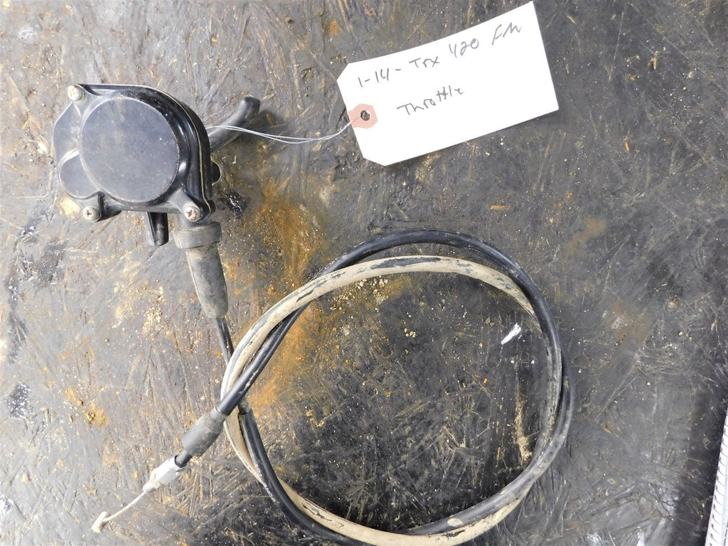 2014 Honda TRX 420 FM 4x4 Throttle
