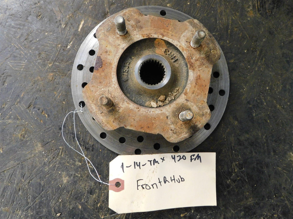 2014 Honda TRX 420 FM 4x4 Front Right Wheel Hub