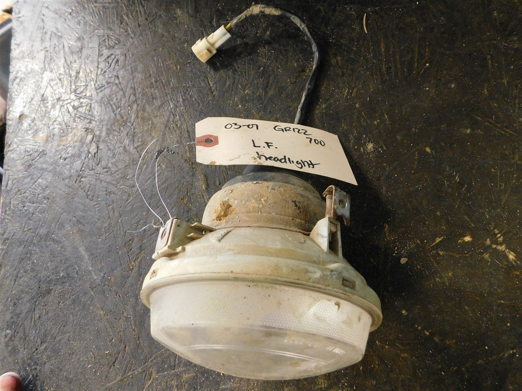 2007 Yamaha Grizzly 700 EPS 4x4 Left Front Headlight